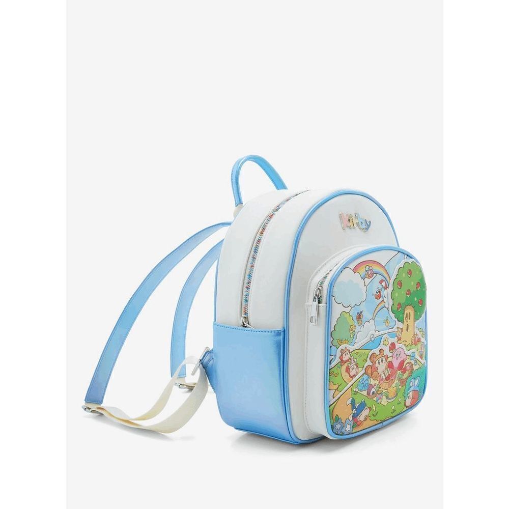 Nintendo Kirby Rainbow Picnic, RAINBOW ZIPPER Mini Backpack - Picture 2 of 4